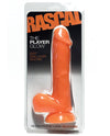 Rascal The Player Glow Dual Layer Orange Dildo