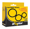 Rooster Control Rings Black 3pk