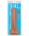 Thinz Slim Dong 8in With Balls Vanilla