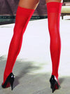 Thigh High Sheer Red One Size Inmoulinin