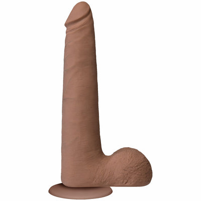 Realistic Cock Slim 9 Brown 