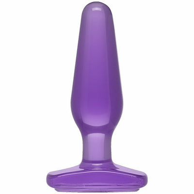 Crystal Jellies Butt Plug Medium Purple