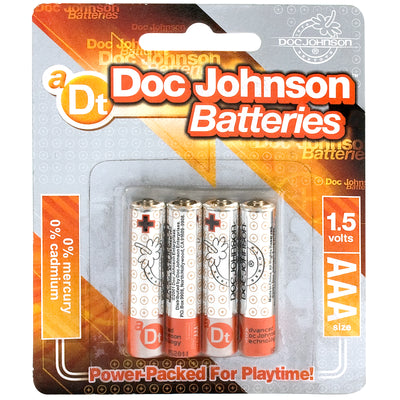 Doc Johnson Batteries Aaa 4 Pack