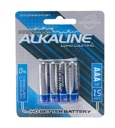 Doc Johnson Aaa Batteries 4 Pack Akaline