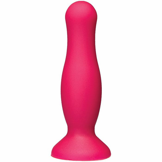 American Pop Mode Anal Plug 4 Pink Silicone "