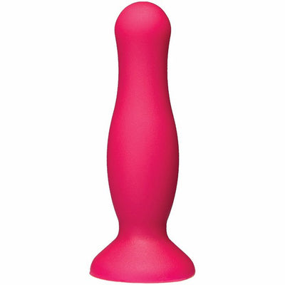 American Pop Mode Anal Plug 4 Pink Silicone 