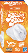 Palm Pal Frosted Ultraskyn Masturbator Pussy Clear