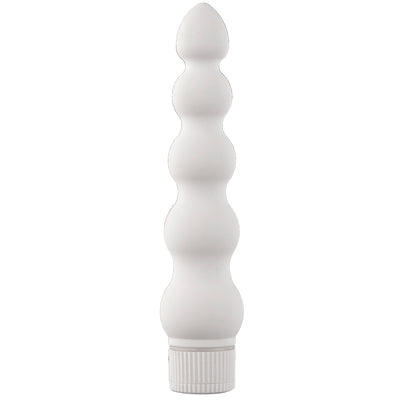 White Nights 7in Ribbed Vibrator