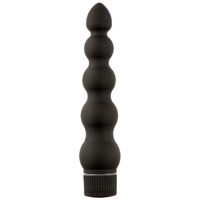 Black Magic 7in Ribbed Vibrator