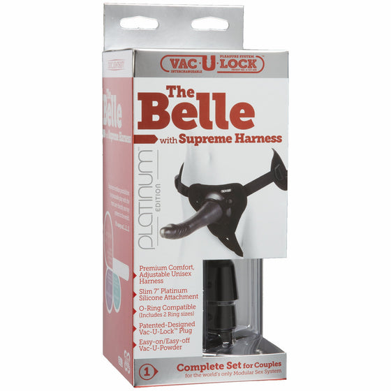 Belle WSupreme Harness Charcoal