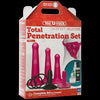 Vac U Lock Total Penetration Set Platinum Silicone Pink