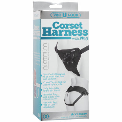 Corset Harness Black