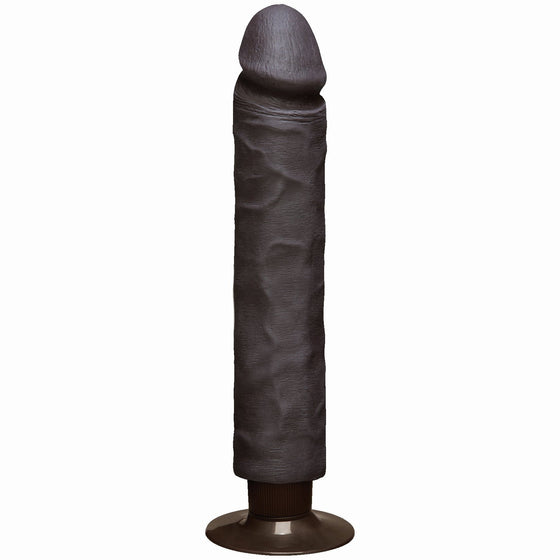 Realistic Cock 10 Vibrator Black