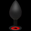 Kink Signature Plug 3.75 Wearable Silicone Plug Black "
