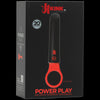 Kink Power Play W Silicone Grip Ring BlackRed