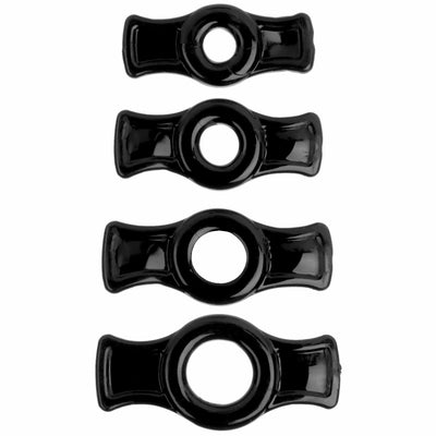 Titanmen Cock Ring Set Black