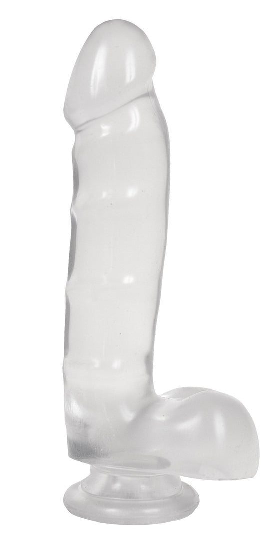 Jelly Cock & Balls WSuction Cup Diamond