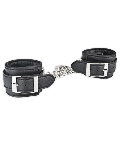 Lux Fetish Leatherette Cuffs