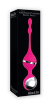 Adam & Eve Pleasure Kegel Balls Pink Vibrating