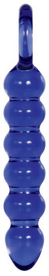 Adam & Eve Cobalt Glass Dildo