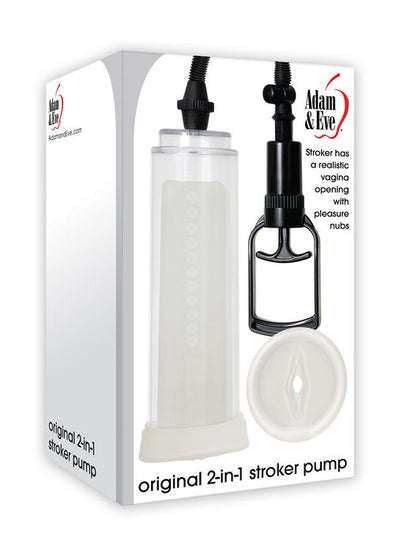 Adam & Eve Original 2 In 1 Stroker Pump