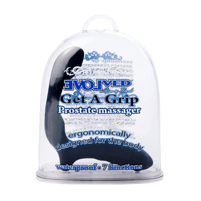 Get a Grip Prostate Massager Black