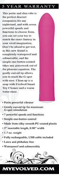 Rechargeable G Spot 5 Pink "