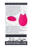 Rechargeable Egg Pink Vibrator Remote Control