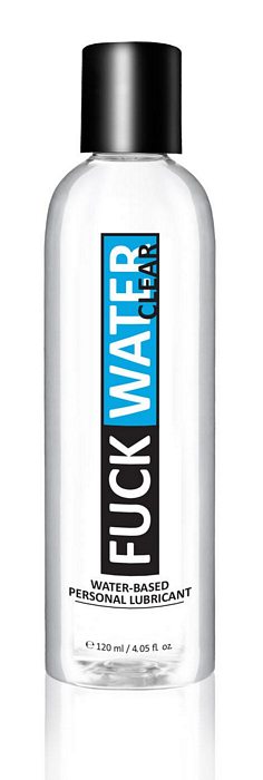 Fuck Water Clear Water Based Lubricant 4 Oz.