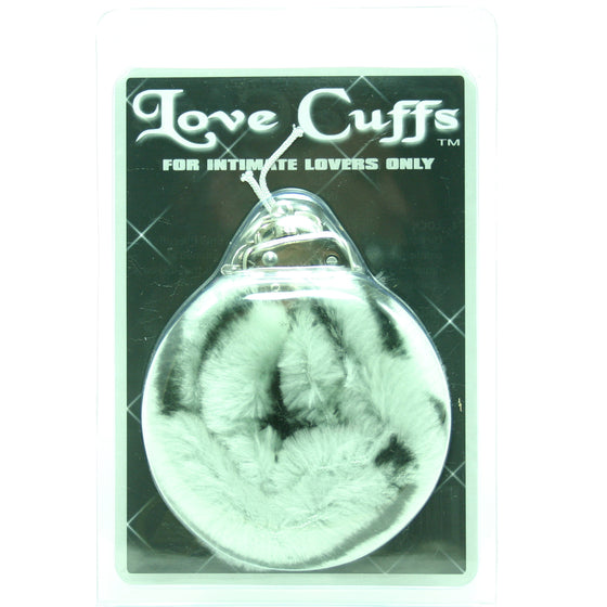 Plush Love Cuffs Zebra