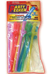 Party Pecker Sipping Straws - 10 Pack Assorted