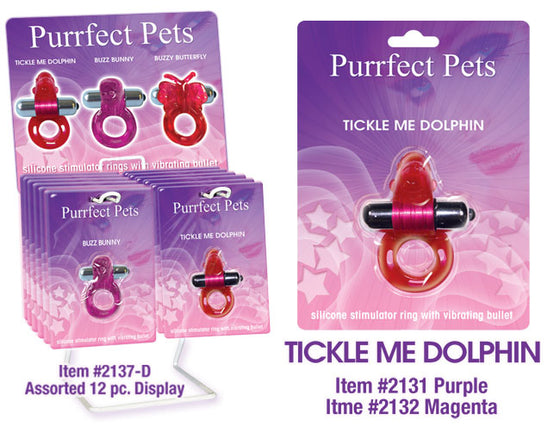 Purrfect Pet Dolphin Purple