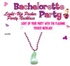 Light Up Pecker Party Necklace