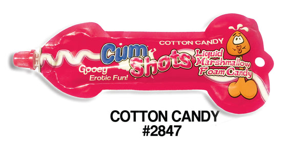 Cum Shots Marshmallow Cotton Candy