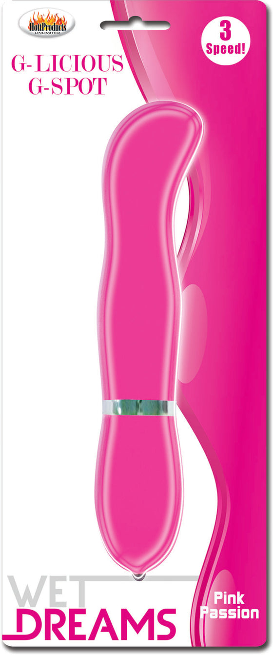 Wet Dream G Licious G Spot Vibrator Magenta