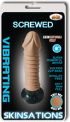 Skinsations Screwed 6 Dildo Vibrating "