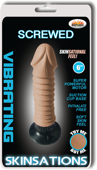 Skinsations Screwed 6 Dildo Vibrating 