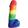 Rainbow Pecker Party Candle