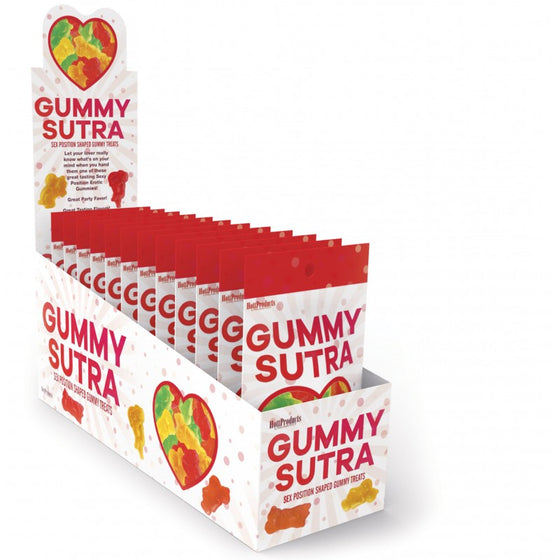 Gummy Sutra Sex Position Gummies 12 Pieces Display