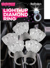 Light Up Diamond Ring 5pk.