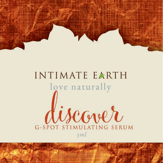 Intimate Earth Discover G Spot Gel Foil Pack