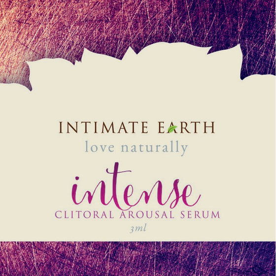 Intimate Earth Intense Clitoral Gel Foil Pack
