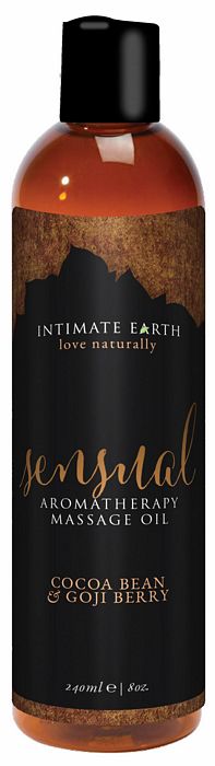 Intimate Earth Sensual Massage Oil 8 Oz.