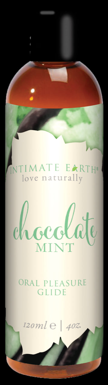 Intimate Earth Chocolate Mint Glide 4 Oz.