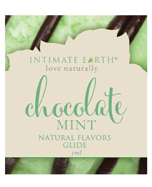 Intimate Earth Chocolate Mint Glide Foil Pack 3ml