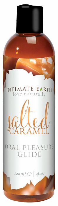 Intimate Earth Glide Salted Caramel 4 Oz.