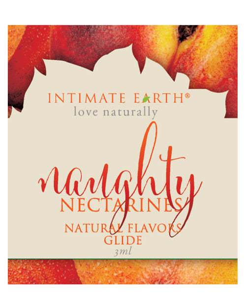 Intimate Earth Naughty Nectarines Glide Foil Pack 3ml