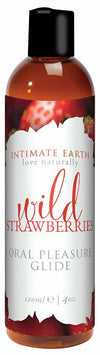 Intimate Earth Glide Strawberry 4 Oz.