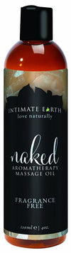 Intimate Earth Naked Massage Oil 4 Oz.