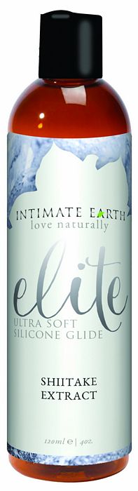 Intimate Earth Elite Silicone Shitake Glide 4 Oz.